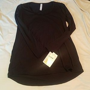 Lularoe Black Solid Lynnae